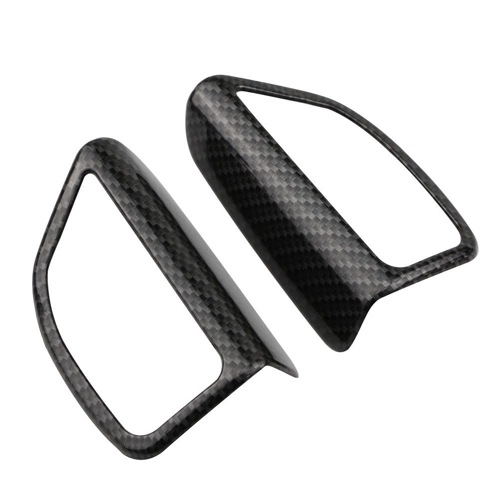 2Pcs/Set A Pillar Audio Speaker Trim Decoration Sticker for Ford Focus 3 MK3 2012 - 2018 ABS Chrome Car Accessories