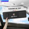 Car Sun Visor Extender Panel Anti-glare Blocking Board For Alfa Romeo Giulietta 159 Mito Giulia Stelvio 147 156 Tonale Brera
