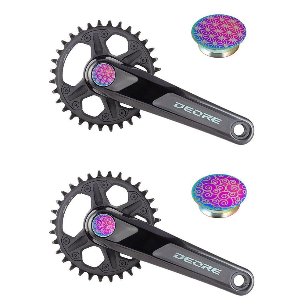 Bike Accessories Waterproof Bike Crank Dust Cap Axis BB Cap Crankset Dust Cover Dust-proof Covers