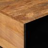 Coffee Table Natural 80 x 50 x 40 cm Solid Mango Wood