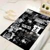 1Pc Chemical Romance Collage Rug Office Carpet Indoor Outdoor Doormat Nonslip Soft Comfortable Living Christmas Halloween Xmas Gift D924379