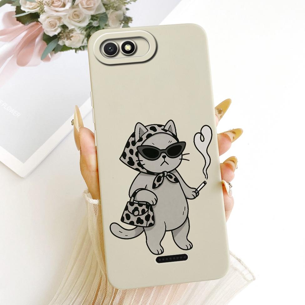 Чехол Для Redmi 6A Чехол Модный Мультяшный Милый Смешной Расписной Силиконовый Чехол Для Телефона M1804C3CG M1804C3CH M1804C3CI