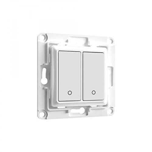 SHELLY HOME ACCESSORIES WALL SWITCH 2'' WANDTASTER 2-FACH WEIß WS2 WHI