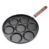 Round Breakfast Egg Pan 4/7 Hole Egg Cooker Multi-functional Egg Frying Pan  Restaurant