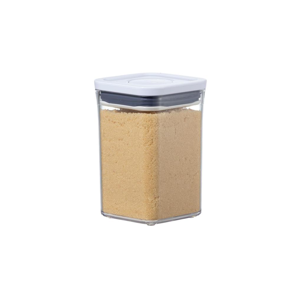 Контейнер для хранения OXO Пластиковый герметичный контейнер для поп-напитков OXO Маленький квадратный короткий 1,0 л