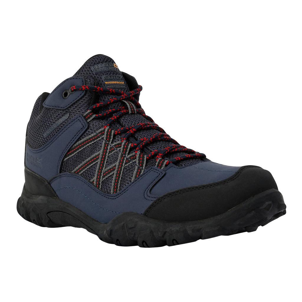 Regatta Mens Edgepoint Mid Waterproof Hiking Shoes