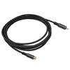 Alloy Housing Male To Female Audio Extension Cable Portable Stylish Flexible Braided Anti-rust DVR Game Player Cord