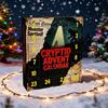 2025 Cryptid Advent Calendar 24 Days Paranormal Countdown Christmas Decoration with 24 Collectible 2D/3D Mythical Creature Ornaments