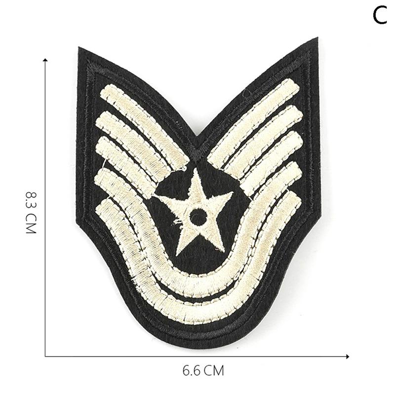 Эмблема летной куртки «Золотые крылья» с липучкой «Мини-орел»