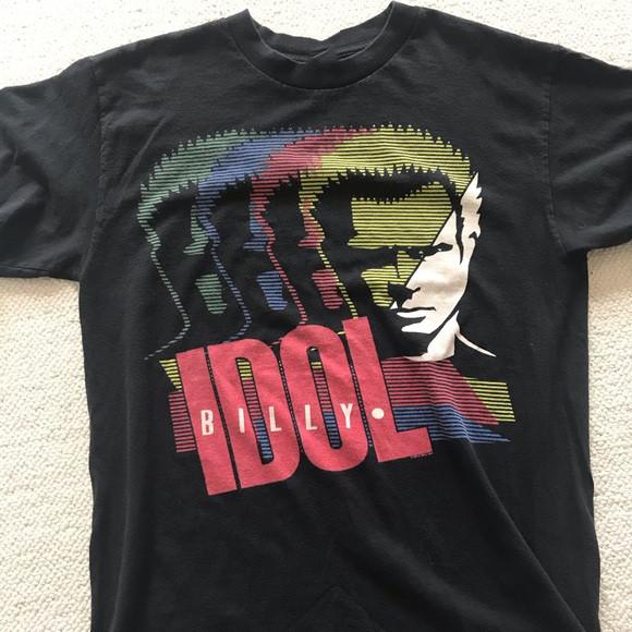 Винтажная мужская хлопковая футболка Billy Idol с коротким рукавом, все размеры от S до 5XL, унисекс