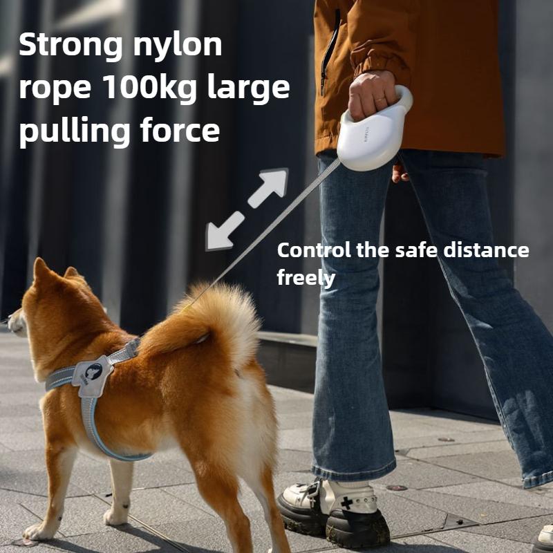 5M Pet Automatic Retracting Rope Reflective Walking Rope for Small Medium Dog Chain Tractor Free Retractable Safe Pet Rope