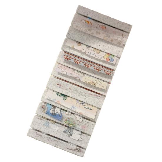Коробка для хранения переводной фольги для нейл-арта, 10 отделений, пластиковая, для рулонов фольги, органайзер для наклеек, профессиональный, для DIY, салонного использования, пылезащитный, для хранения фольги для маникюра