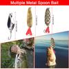 94Pcs Fishing Lures Kit for Bass Trout Salmon Fishing Accessories Tackle Tool Fishing Baits Swivels Hooks