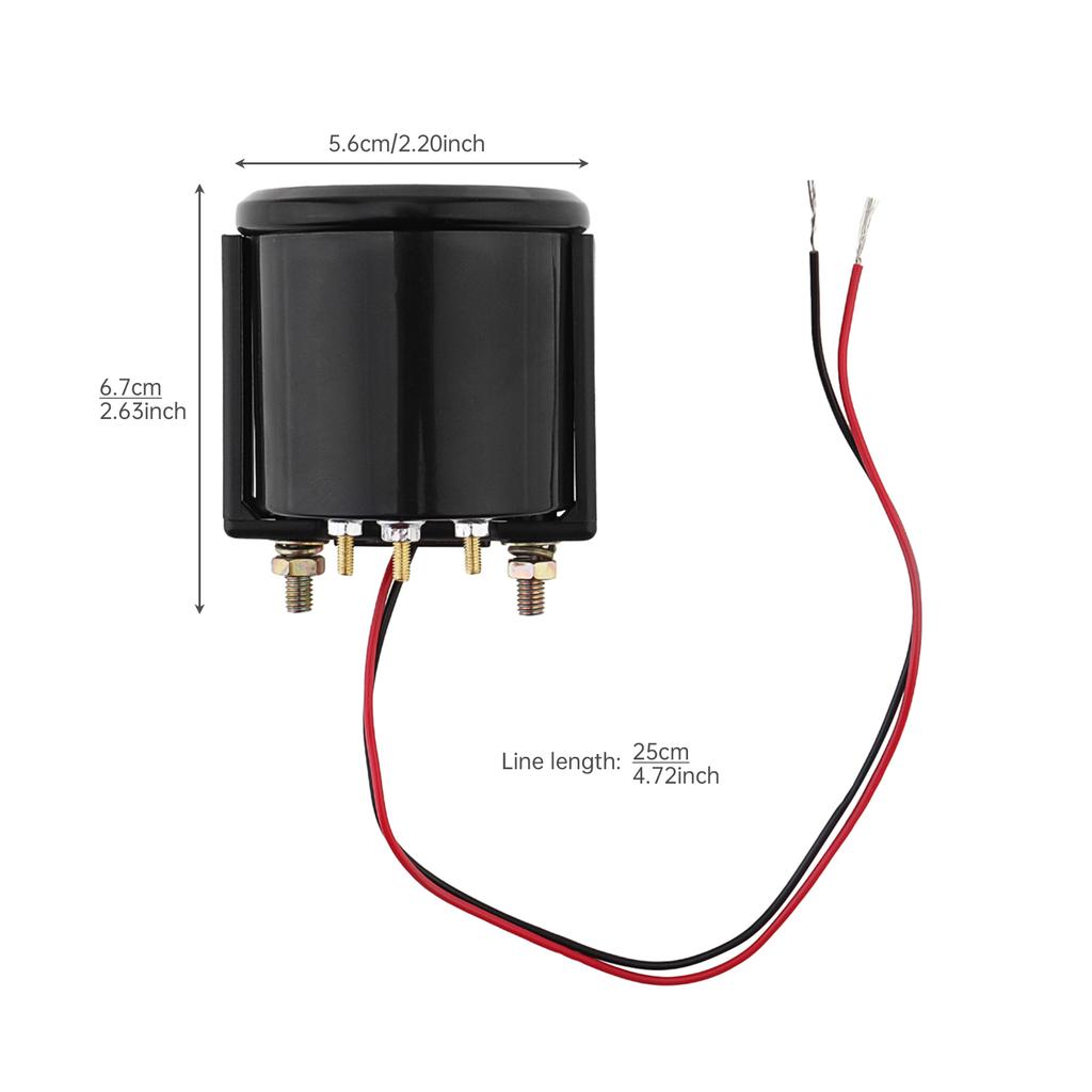 Universal 52mm 12V Car Oil Pressure Gauge Oil Press Meter 0 - 100 PSI for Car / Boat / Truck / ATV with Oil Pressure Sensor