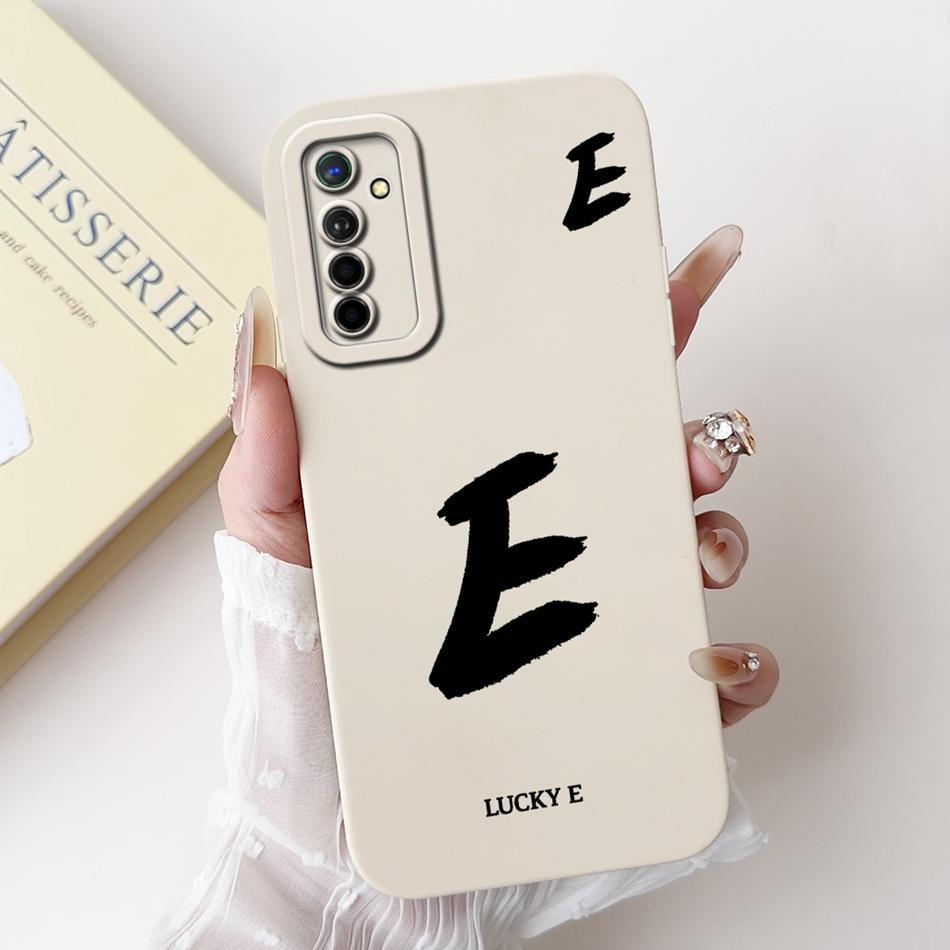 Чехол для телефона Realme X2 XT со счастливой начальной буквой Для Realme XT X2 Мягкий силиконовый противоударный чехол