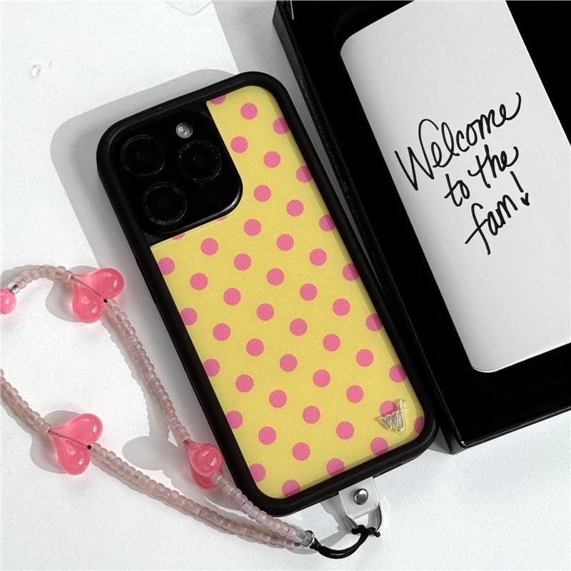 High Wave Point Phone Case IPhone 17 Pro Max 16 15 14 13 12 Series Shockproof Retro Style Protective Cover
