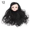 Toys Multiple Color 1/6 BJD DIY Head Wear 30 Dolls Joint Doll Head Ancient Doll Accessories