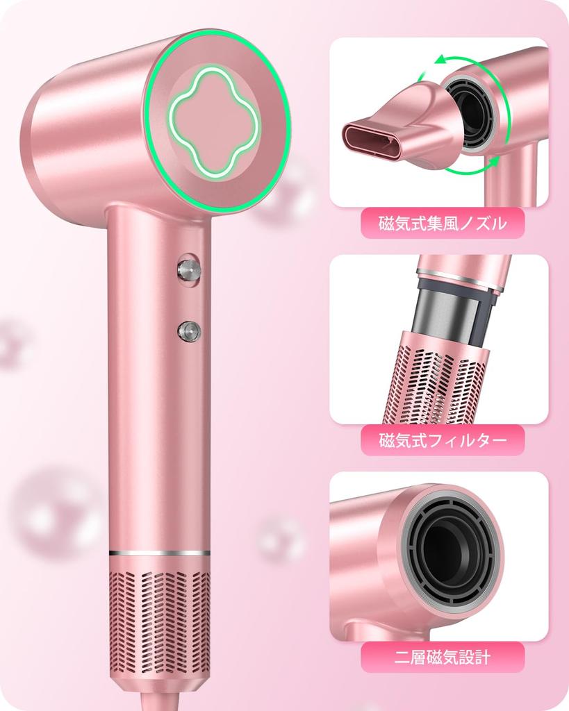 Волосы большие, быстро высокая концентрация отрицательных для домашнего фена Фен для волос фен, воздушный поток, сушка, легкий, ионы, использование/использование в общежитии/использование в путешествии,