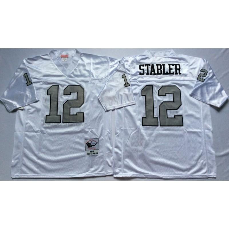 Rugby Jersey Oakland Raiders Retro Style Embroidered Football Uniform Men Women
