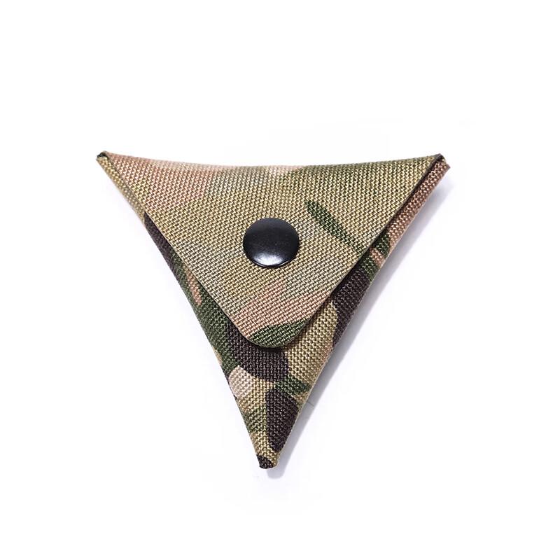 Tactical Nylon Triangular Chest Coin Purse