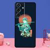 Чехол Demon Slayer Kimetsu no Yaiba для Samsung Galaxy S21 S22 Ultra S20 FE S8 S9 S10 Note 10 Plus Note 20 Ultra Coque