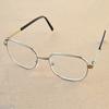 Reading Glasses Women Men Metal Frame Crystal Glass Square Hyperopia Presbyopia Reader Glasses +1.0 +1.5 +2.0 +2.5 To +4.0