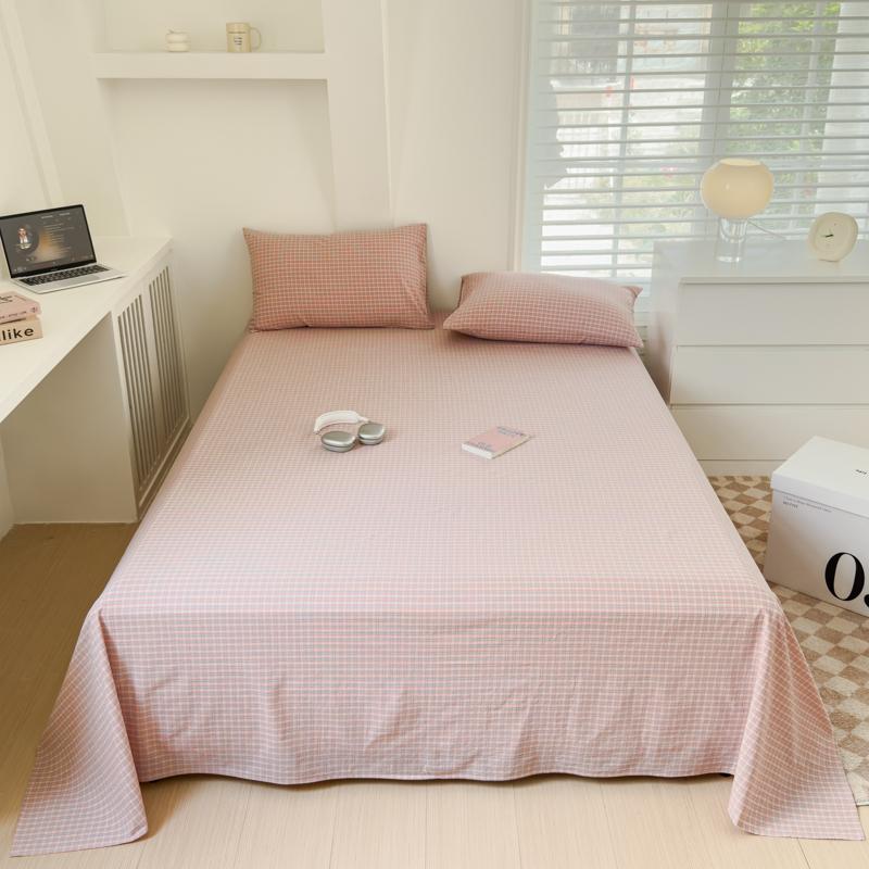 100% хлопок простыня в полоску простыня для кожи постельное белье для взрослых и детей простыни sabanas para cama (Нет наволочки)