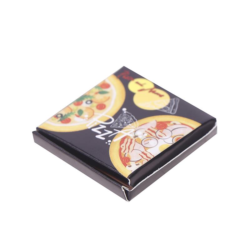 Имитационная коробка Мини-модель пиццы для кукольного домика Кухня DIY Аксессуары для детей Ролевые игры Игрушки Миниатюрные куклы Еда