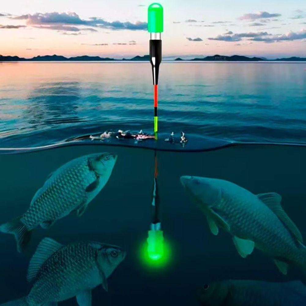 Rubber LED Fishing Floats Multicolor Electronic Light Floats Luminous Fishing Floats Night Fishing