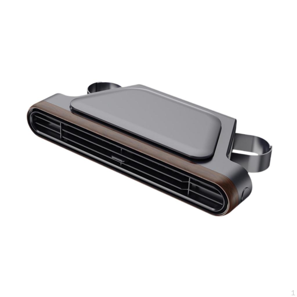 Cooling Fan for Backseat Easy Installation Speed Adjustable Air Circulation RV Driving