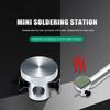 Mini Ironing Station Table Small Aluminum Alloy Heating Table For T12 936 Motherboard IC Chips Soldering Station Welding Tools