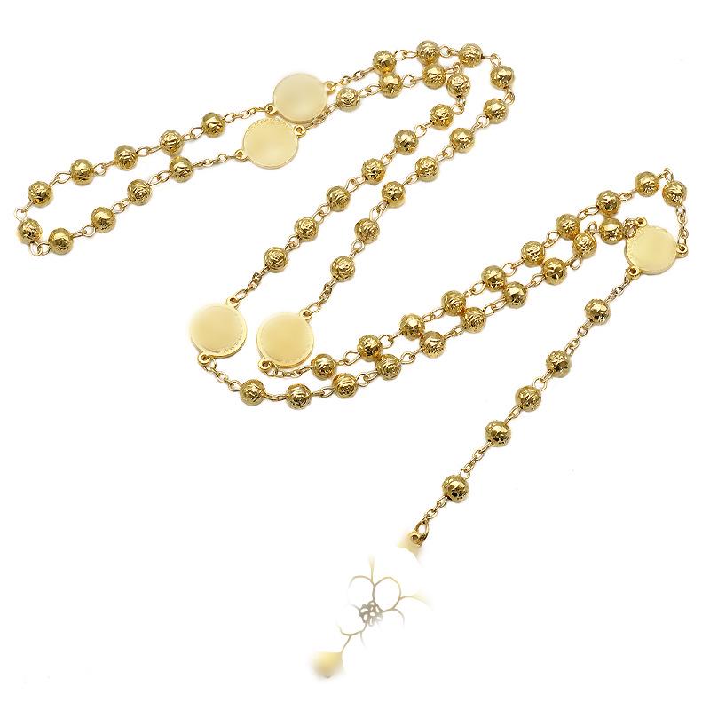 Handmade Italian Saint Benedict Rosary with Pouch and Card