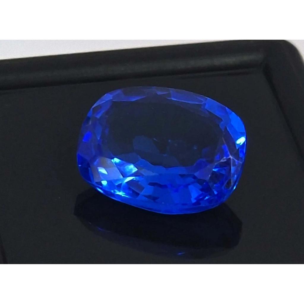4-6 Ct Natural Royal Blue Sapphire Cushion Cut Fabulous Certified Gemstone