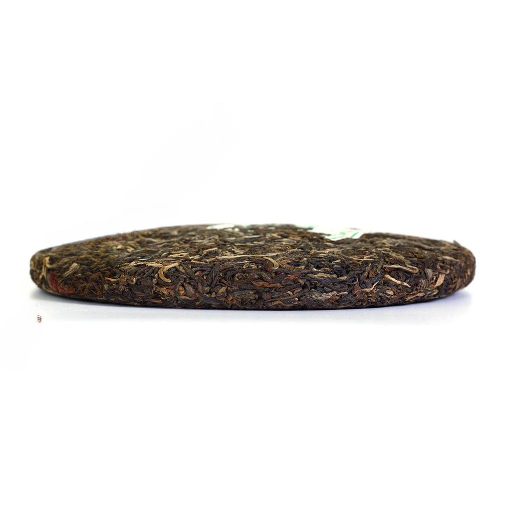 2012 г., 357 г, органический сертифицированный чай Yunnan Bulang Mount Cake, сырой пуэр, чай пуэр