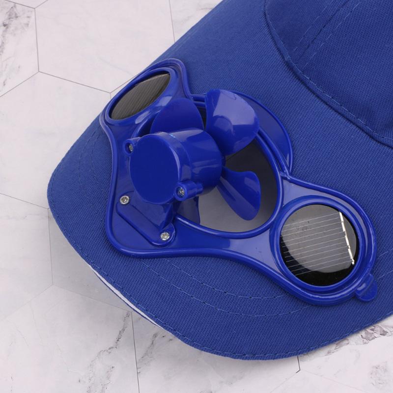 Летняя бейсболка с вентилятором, хлопковая шляпа, солнцезащитный козырек от солнца, защита от солнца, отдых на открытом воздухе, повседневная кепка