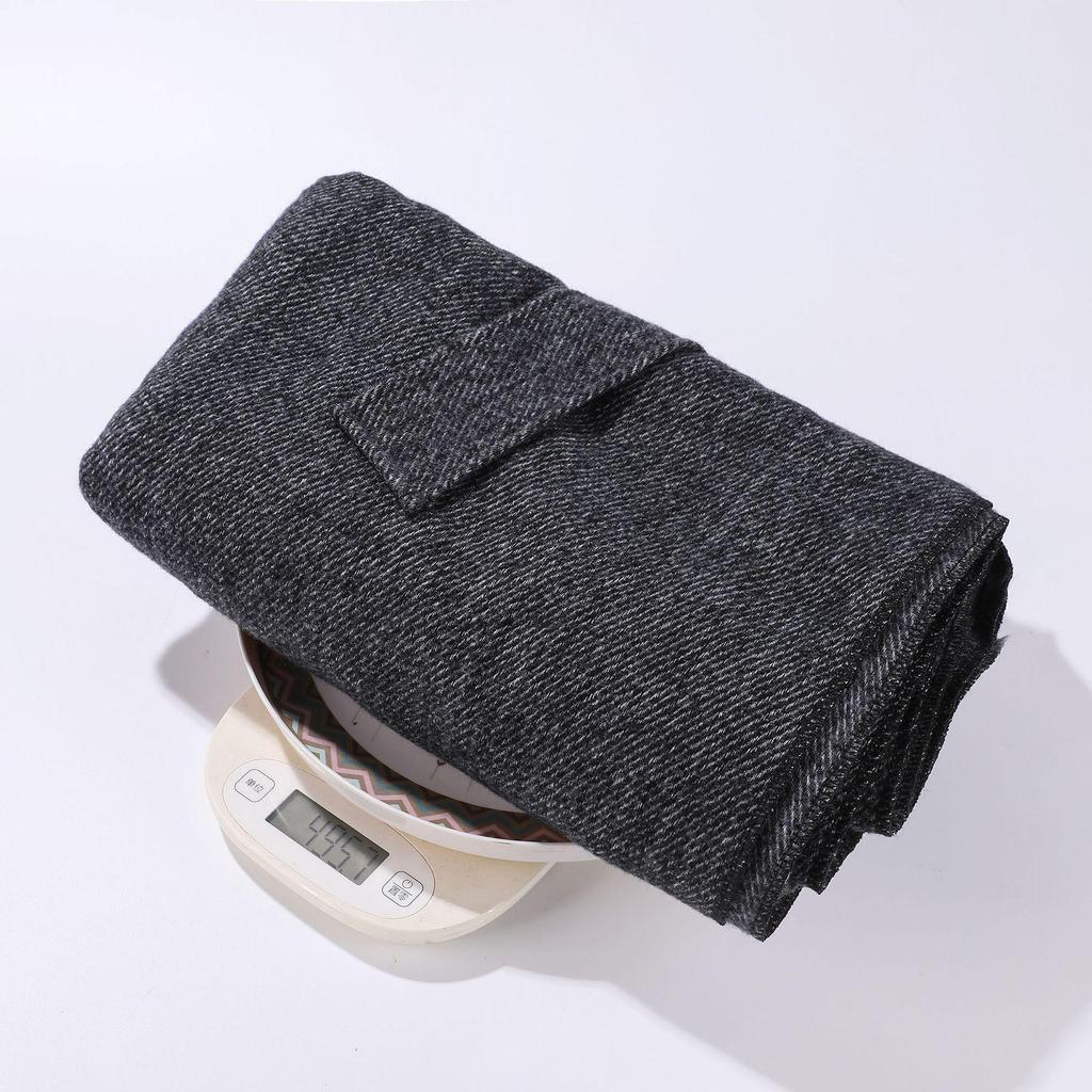 Европейский и американский однотонный плащ-накидка из искусственного кашемира - Женский осенне-зимний теплый шарф-верхняя одежда