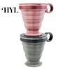 Portable Silicone Coffee Tumbler Collapsible Travel Cup for Hot Reusable Foldable And Cold Drinks To-Go Pocket Size Eco-friendly Mug