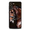 Running Horse Animal Phone Case For Samsung Galaxy S24 S23 S22 S20 Ultra S21 FE 5G S10 S9 Plus S10E Soft Silicone Cover