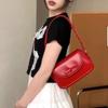 Сумки на плечо Harajuku Blue, женские, модные, с бантом, шикарная кожаная сумка через плечо, женская, винтажная, квадратная, сумка-мессенджер