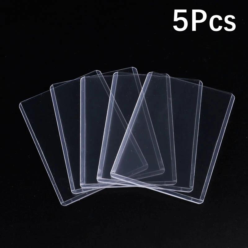 35Pt Top Loader 3x4" Защитные протекторы для игровых карт Внешний протектор для карт Папка для коллекционных карточек Игровые карточки Спортивные карты Детские игрушки Подарок