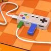 Портативный креативный USB-хаб 4-в-1, USB-расширитель с 2 портами Type-C и 2 портами USB, Plug and Play без драйверов