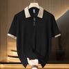Большие размеры 5XL-13XL, большие рубашки поло, мужские летние топы, черная футболка с коротким рукавом, летняя одежда