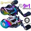 SOUGAYILANG Fishing Reel 9+1BB12+1BB Fishing Reels Casting Reel Gear Ratio 7.2:1 Low-Profile Reel