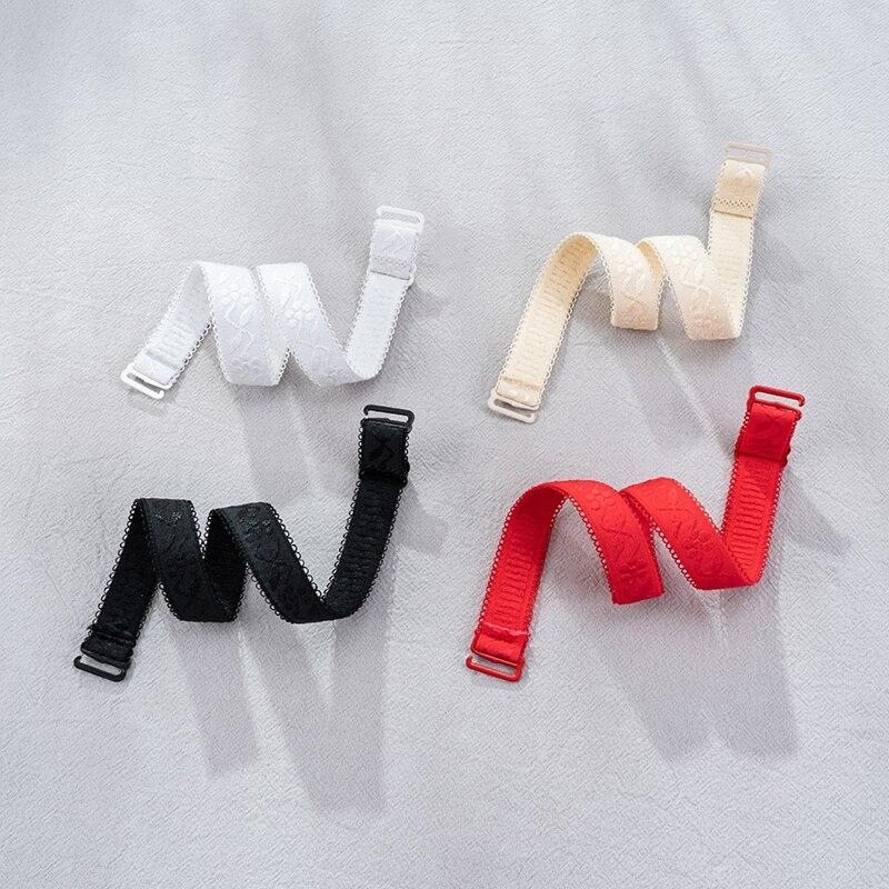 Сексуальные женские нескользящие бретели для бюстгальтера, аксессуары для женских бюстгальтеров, невидимые эластичные бретельки для бюстгальтера с двойными плечами