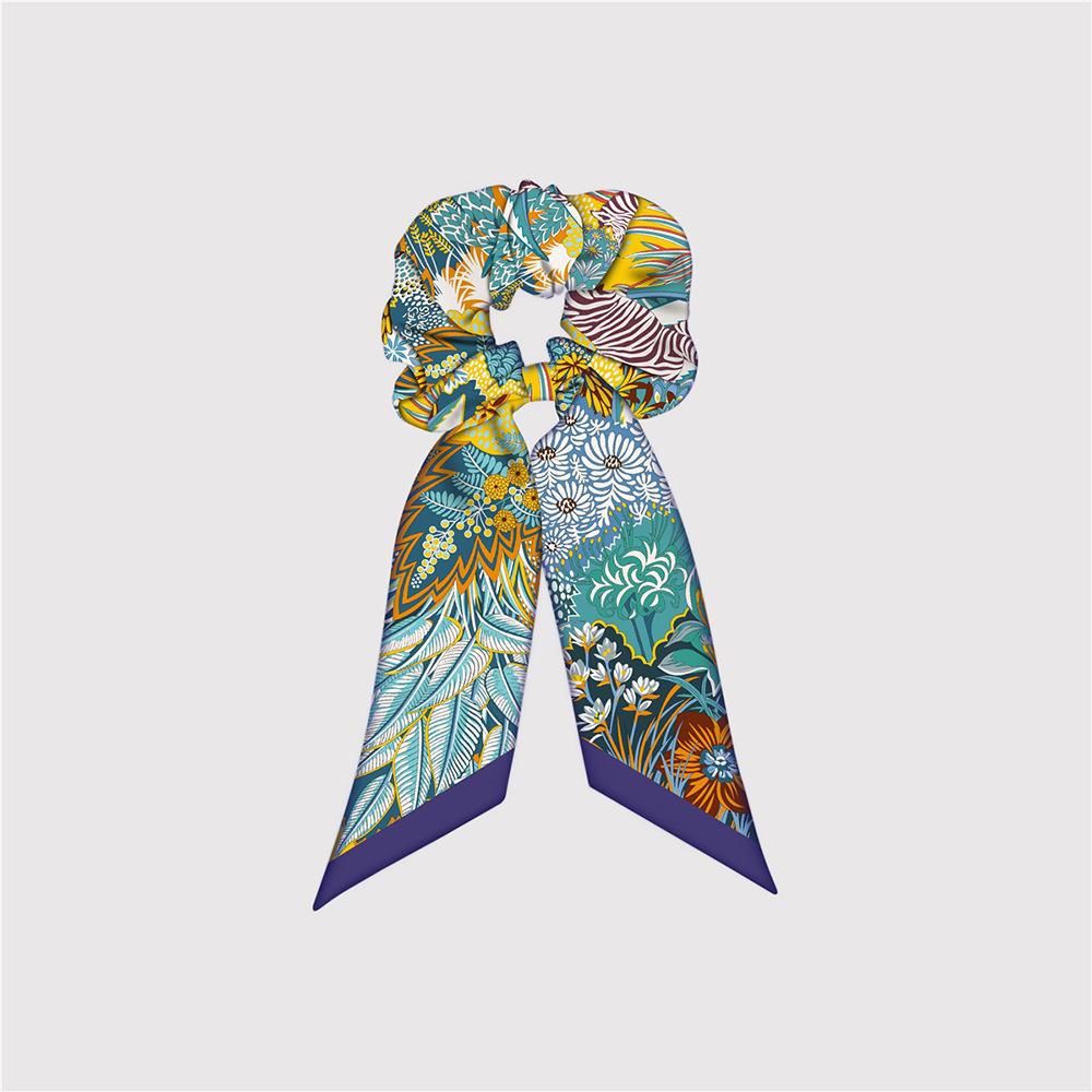 Элегантные шелковые большие резинки-скранчи, резинки для волос, женский шарф для волос, эластичные резинки для волос, завязки, держатель для хвостика, аксессуары для волос для девочек