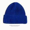 Large Version Wool Hat Women's Autumn and Winter Big Head Circumference Loose Knitted Hat Showing a Small Face Warm Versatile Cold Hat Stacking Hat