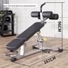 Jiaimai Adjustable Decline Abdominal Crunch Bench