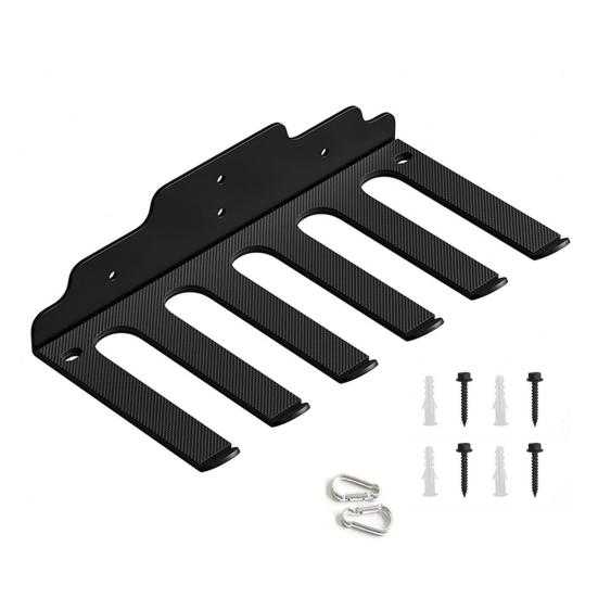 Настенный кронштейн для хранения штанги Yousheng, прочная несущая конструкция, простая установка, держатель для хранения штанги