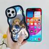 Wuthering Waves Phoebe Phone Case for iPhone 17 16 15 14 13 12 11 Air Pro Max Plus Wavy Edge TPU Colorful Cover Luxury Cover