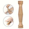 Деревянный роликовый массажер для ног - средство для релаксации и рефлексотерапии, уход за ногами и спиной в спа-качестве, без формальдегида